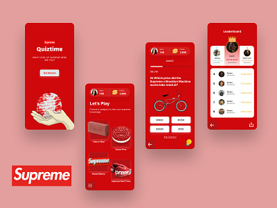 UI/UX Challenge: Quiz App design challenge supreme ui ux