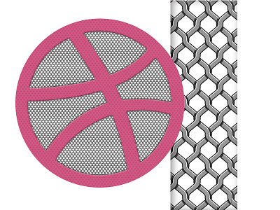 Chain Link Fence Pattern illustrator