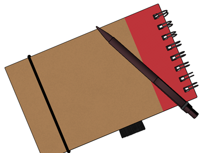 Notepad Illustration