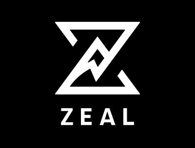 ZEAL logo branding illustration logo