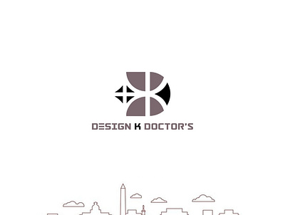 Design K Logo branding logo vector