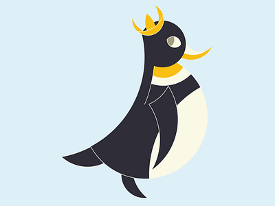 Pinguin drawing goldenratio graphicdesign pinguin