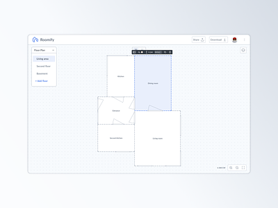 Floorplan designer interface