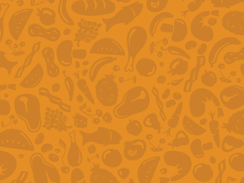 Tile of tastiness food fruit hand drawn icons meat pattern vegetables