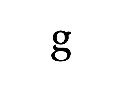 G custom form g letter lettering monogram serif type typography