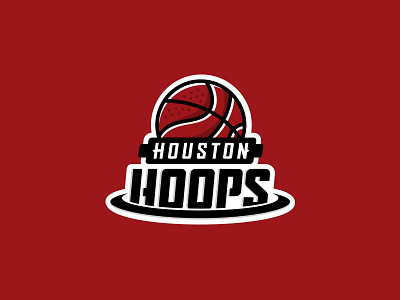 H 🏀🏀 P S badge basketball design houston illustration logo logo design sports typography