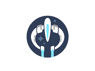 Galaxy Quest Icon - Weekly Warmup galaxy galaxy quest icon icon design iconography outer space space spaceship star