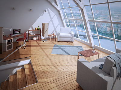 Architecture Visualization 3d architecture architecture visualization blender furniture interior render room