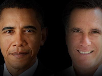 Obama Vs. Romney Infographic