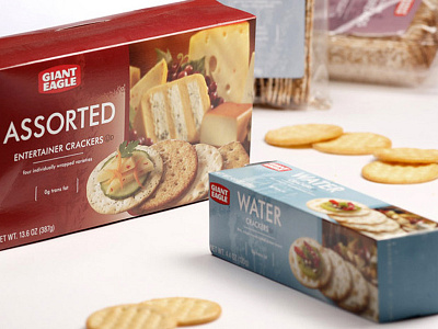 Giant Eagle Crackers Package design food giant eagle grocery ocreations package pittsburgh