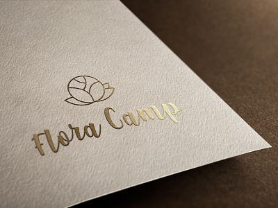 Flora Camp - logo design
