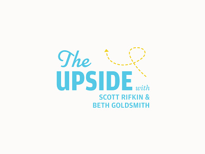The Upside Web Series branding covid 19 nonprofit podcast typogaphy typography upside web series