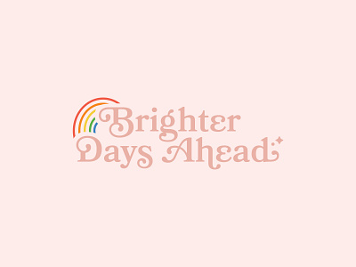 Brighter Days otw bookman bookmania brighter days ahead icon minimal rainbow