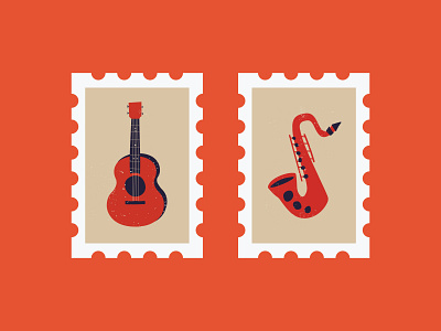 MCM Instrument Stamps - Set One