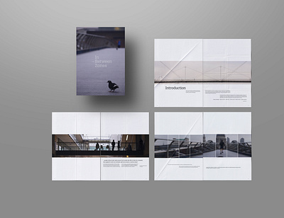 The In-between Zones design photobook photography print design