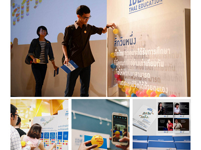 Idea for Thai Education Event design event branding exhibition booth design exhibition design