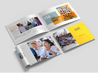 Summer School Project Report content creation content design design print design report design