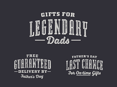 Father's Day at YETI custom legendary typography yeti