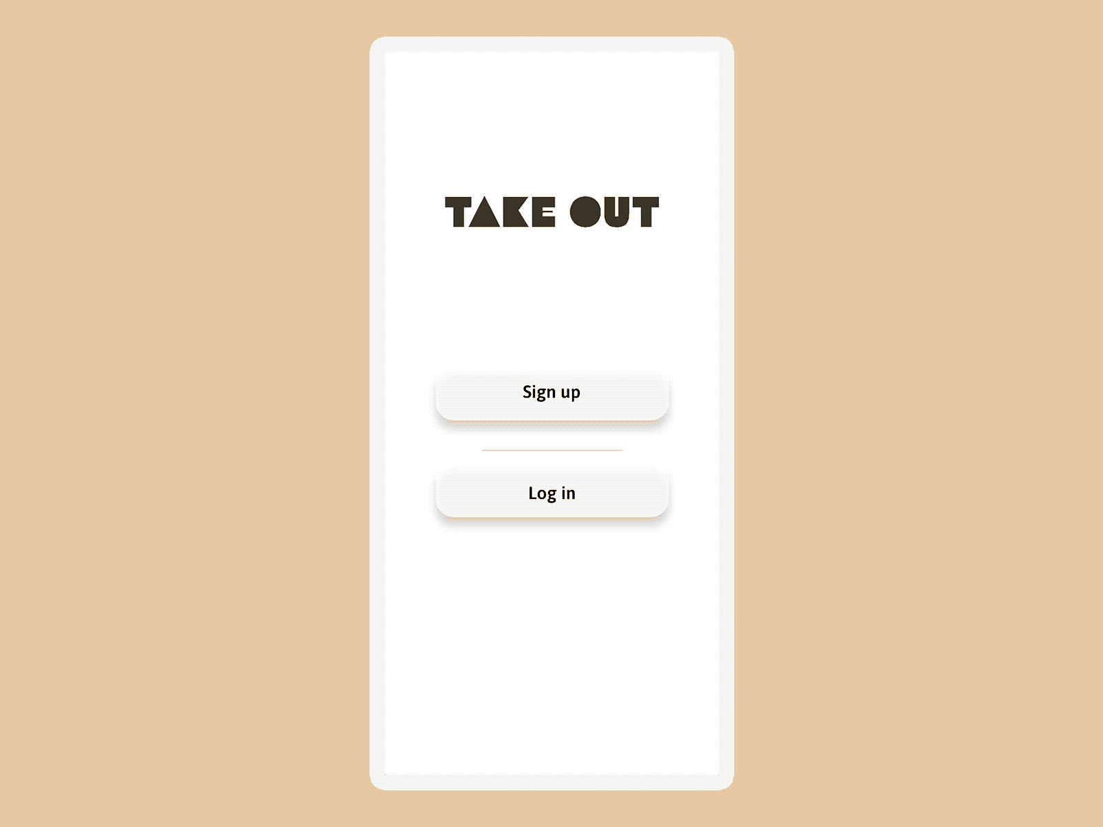 Takeout app adobe xd animation food app logo takeaway