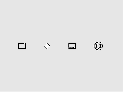 Video player icons 01 blackandwhite icons minimalist videoplayer