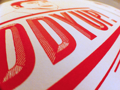 GIDDYUP! funny kramer print red screenprint seinfeld typography