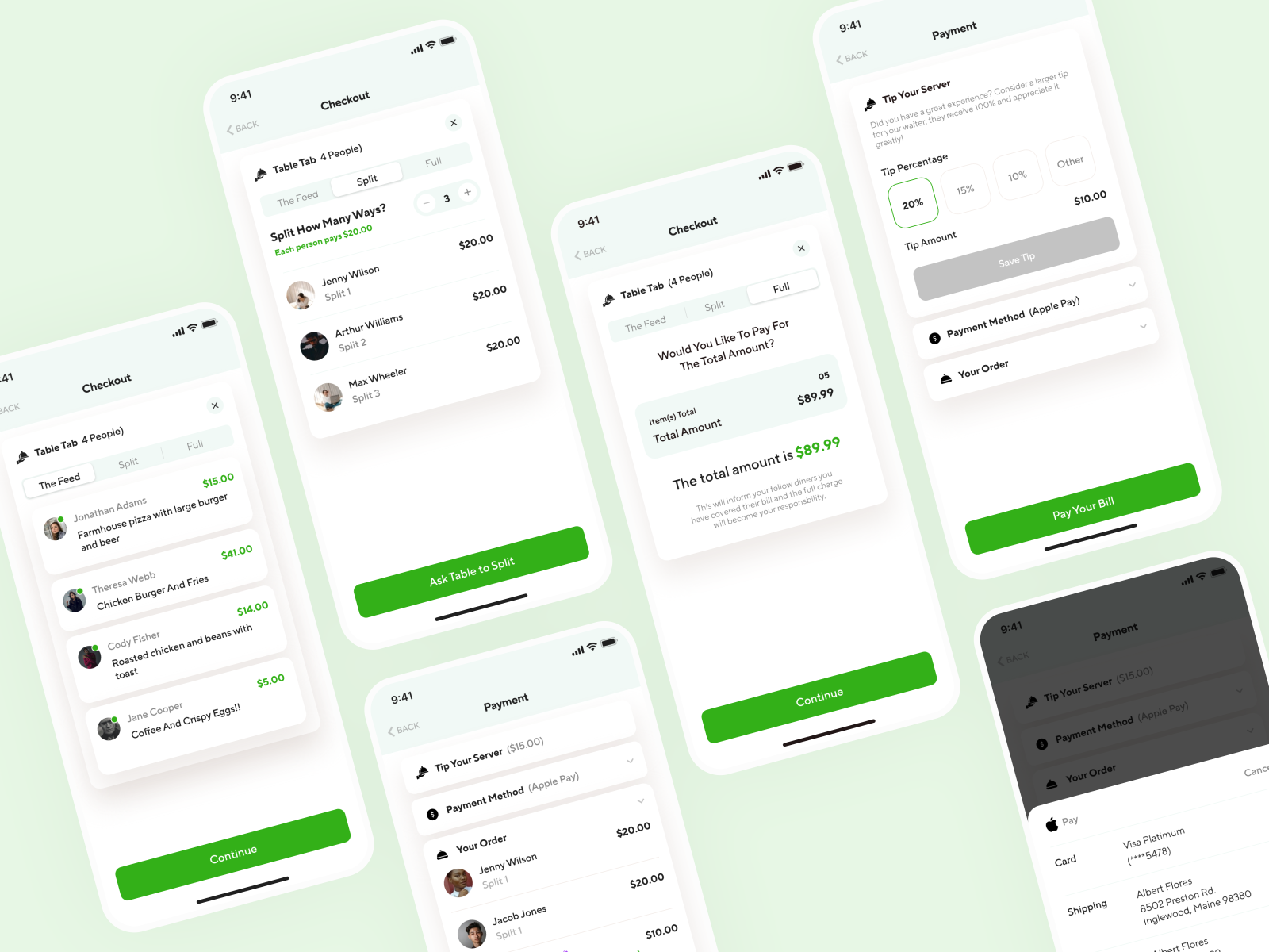 App Checkout Screens by Sandeep on Dribbble