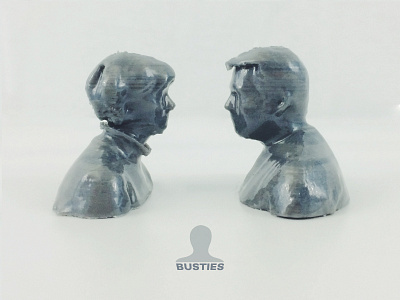 Busties - 3D Printed Selfies 3d 3d print 3d printed 3d scan bust bustie cad sculpture selfie
