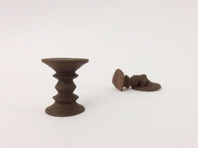 'Fell off the Eames stool' 3d printing drunk eames furniture illustration photo series stool