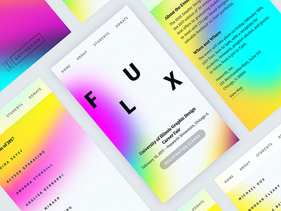 Flux Website (mobile)