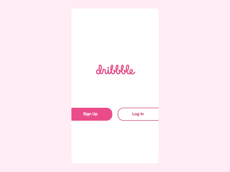 Daily UI #001 Dribbble Sign Up Revamp