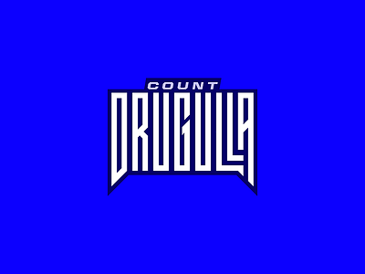 Drugulla. count drugs drugulla logotype narco typography