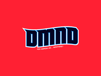 DMND. damnation damned dmnd logotype type