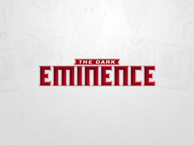 TDE II. dark darkness eminence gov logotype personal type