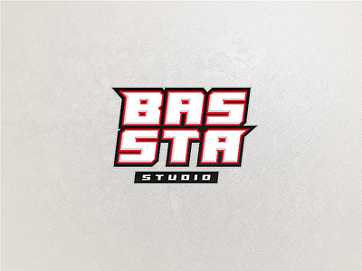 Bassta. bassta logotype music rap sign studio type typography