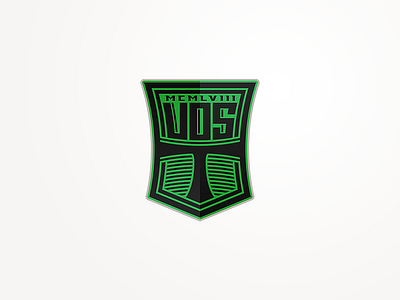 V.O.S. badge crest heraldry logo vetusordosaeclorum vos