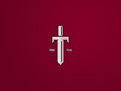 Traditio. bordo logo silver sword symbol tradition