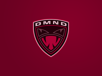 Dmnd. badge crest damned dmnd logo serpent