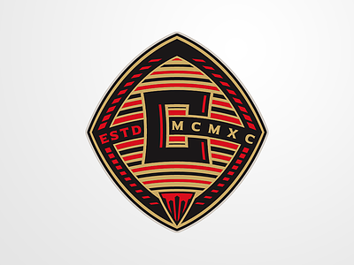 badge. badge black crest gold logo patch scarlet