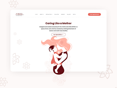 Homepage Website UI/UX Design design illustration minimal ui ui design uidesign uiux uxdesign web web design website woman