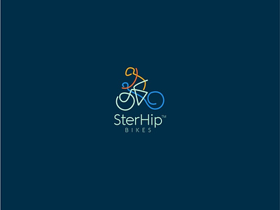 DAILY LOGO CHALLENGE DAY 24   BICYCLE  LOGO