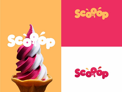 DAILY LOGO CHALLENGE DAY 27 ICE CREAM COMPANY LOGO adobe photoshop brand identity branding dailylogochallenge design illustration illustrator logo mockup photography logo branding mockup