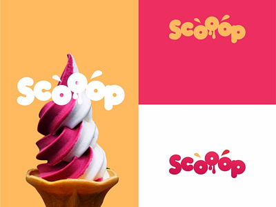 DAILY LOGO CHALLENGE DAY 27   ICE CREAM COMPANY LOGO