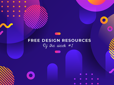 Free Design Resources Of The Week #1 - Collection by Pixelib collection design design tip free graphic design illustration library news