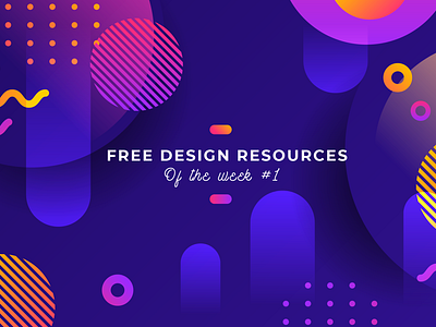 Free Design Resources Of The Week #1 - Collection by Pixelib