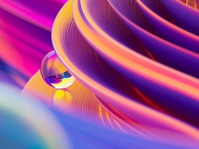 Free Abstract Liquid 3D Background