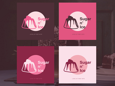 Sugar n' Ice Branding brand identity graphic design