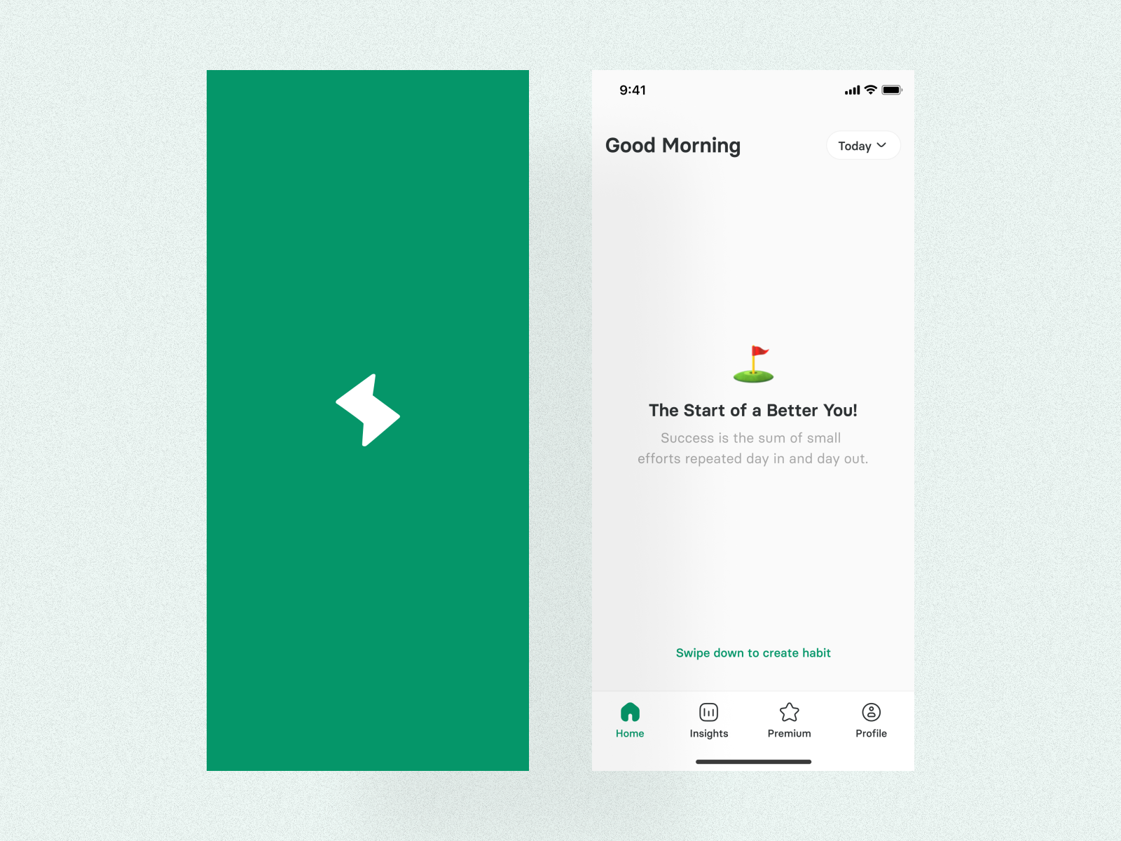 Habit Building App by Nikhil Singh on Dribbble