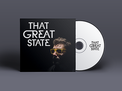 That Great State Mockup cd cover ligature logo logo type