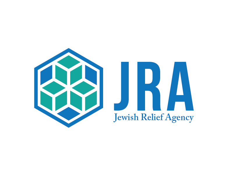JRA logo concept identity logo boxes jewish star star of david