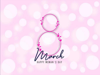 Graphic Design women day wish banner